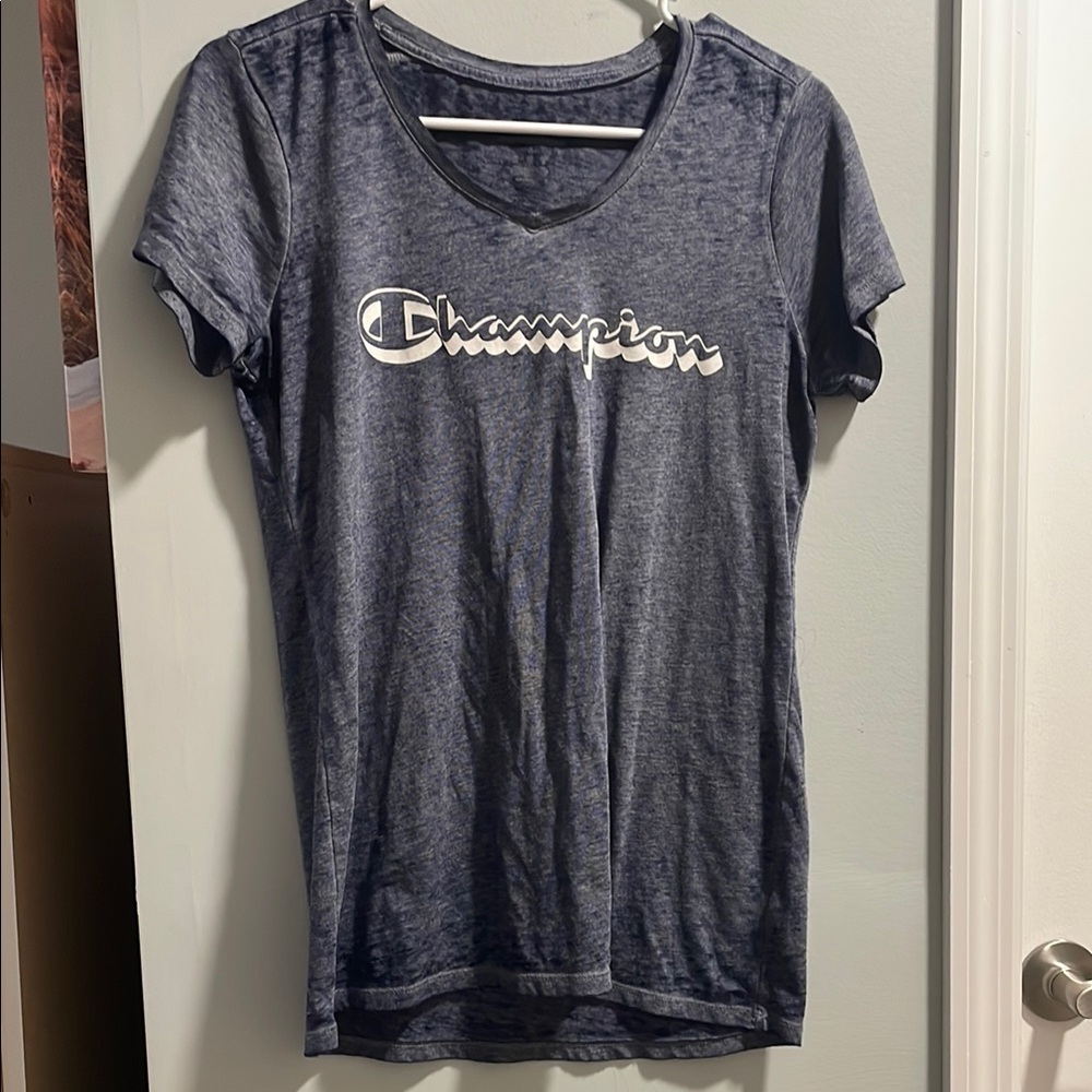 Champion Women's Blue T-Shirt